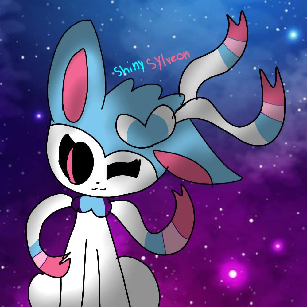 My first shiny sylveon EDIT | Pokémon Amino