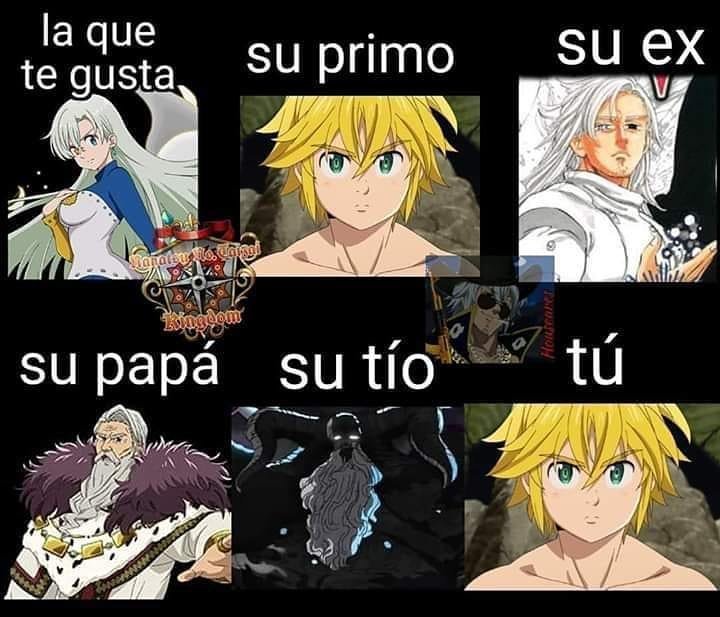 Memes de Nanatsu No taizai del capítulo 12 y la pelea de