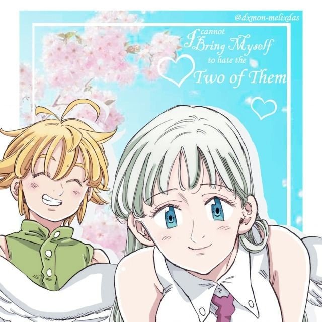 Meliodas x élizabeth y meliodas y su mejor amigo ban