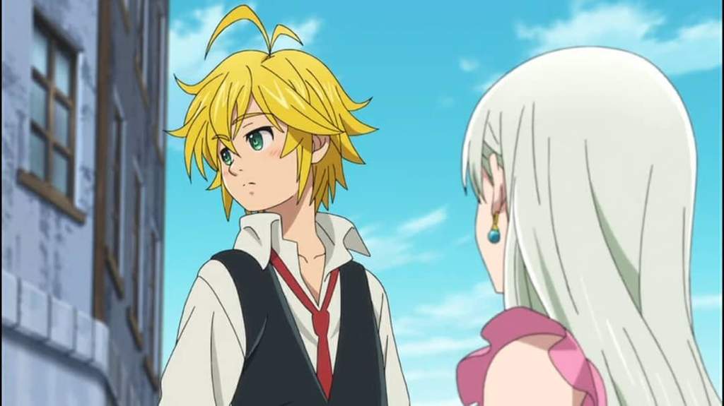 Meliodas x élizabeth y meliodas y su mejor amigo ban