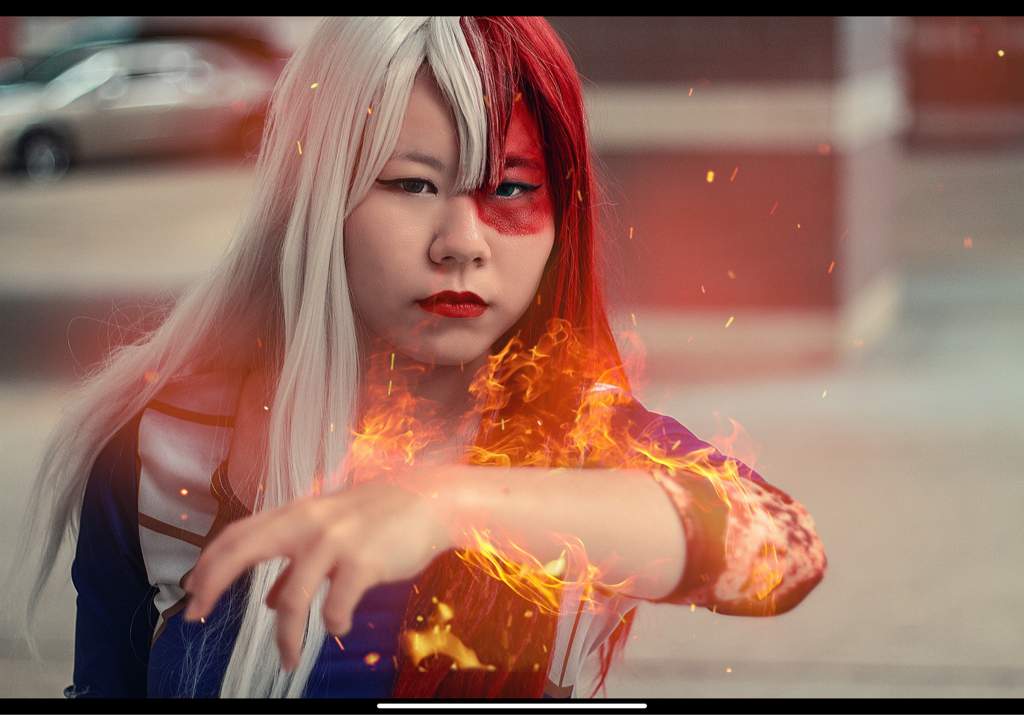 female todoroki cosplay