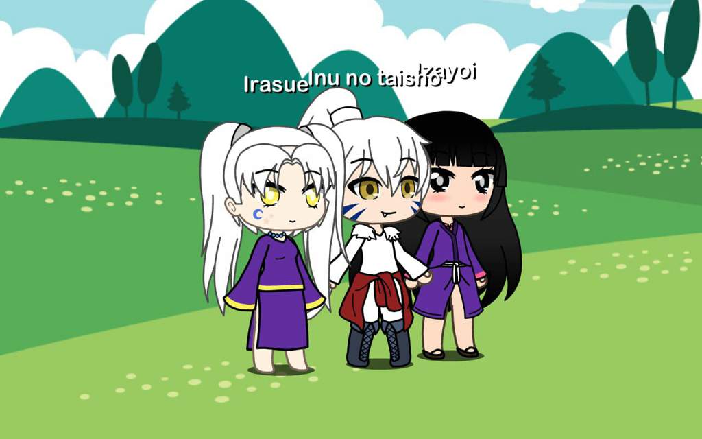 Personajes de Inuyasha en gacha life | •InuYasha• Amino Amino