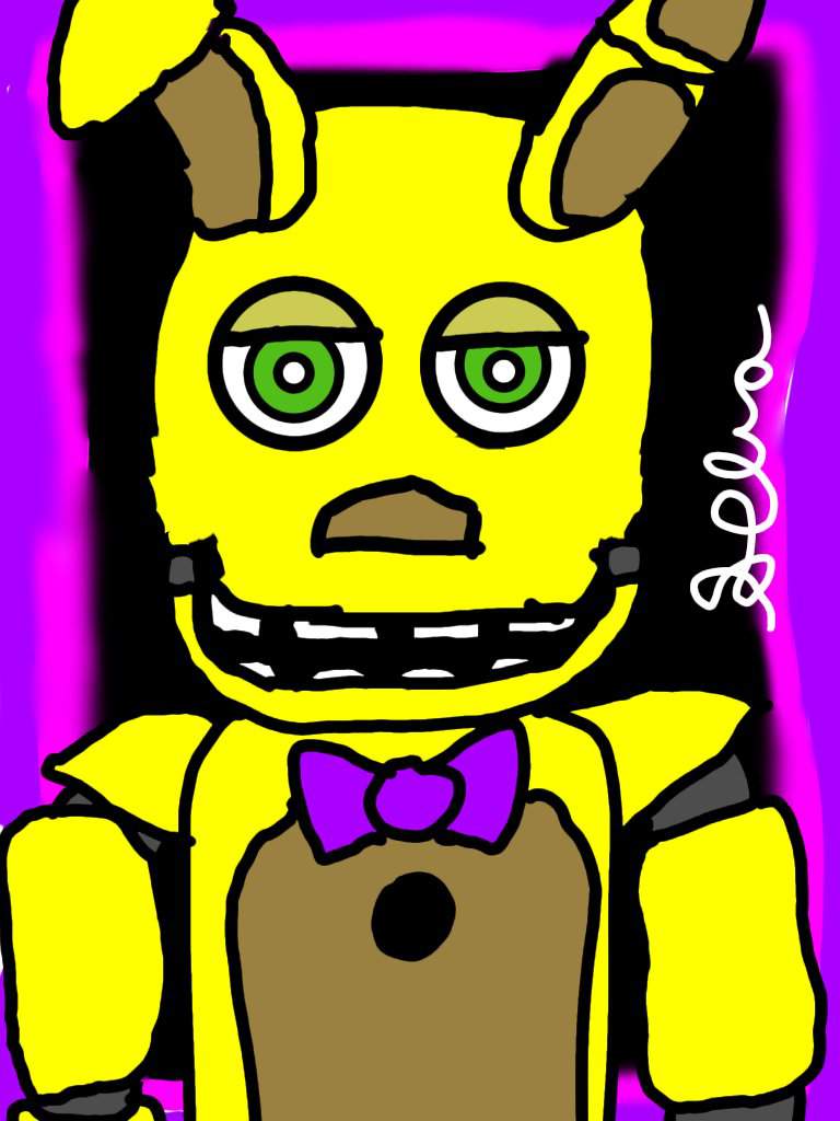 Springbonnie digital drawing | Five Nights At Freddy's Amino