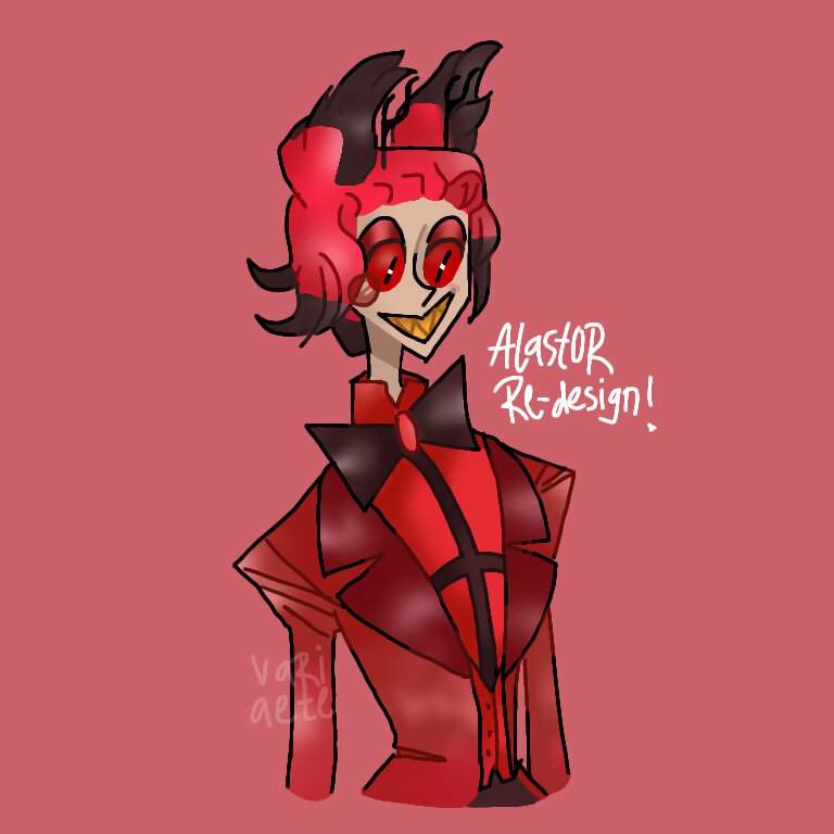 Alastor Redesign Hazbin Hotel Official Amino