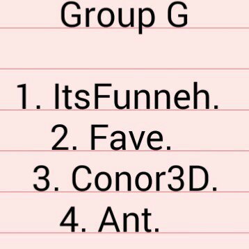 Knockout Stage Round Of 32 Group G Roblox Youtuber Tournament Roblox Amino - ant youtuber roblox group