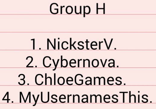 Knockout Stage Round Of 32 Group G Roblox Youtuber Tournament Roblox Amino - cybernova roblox group
