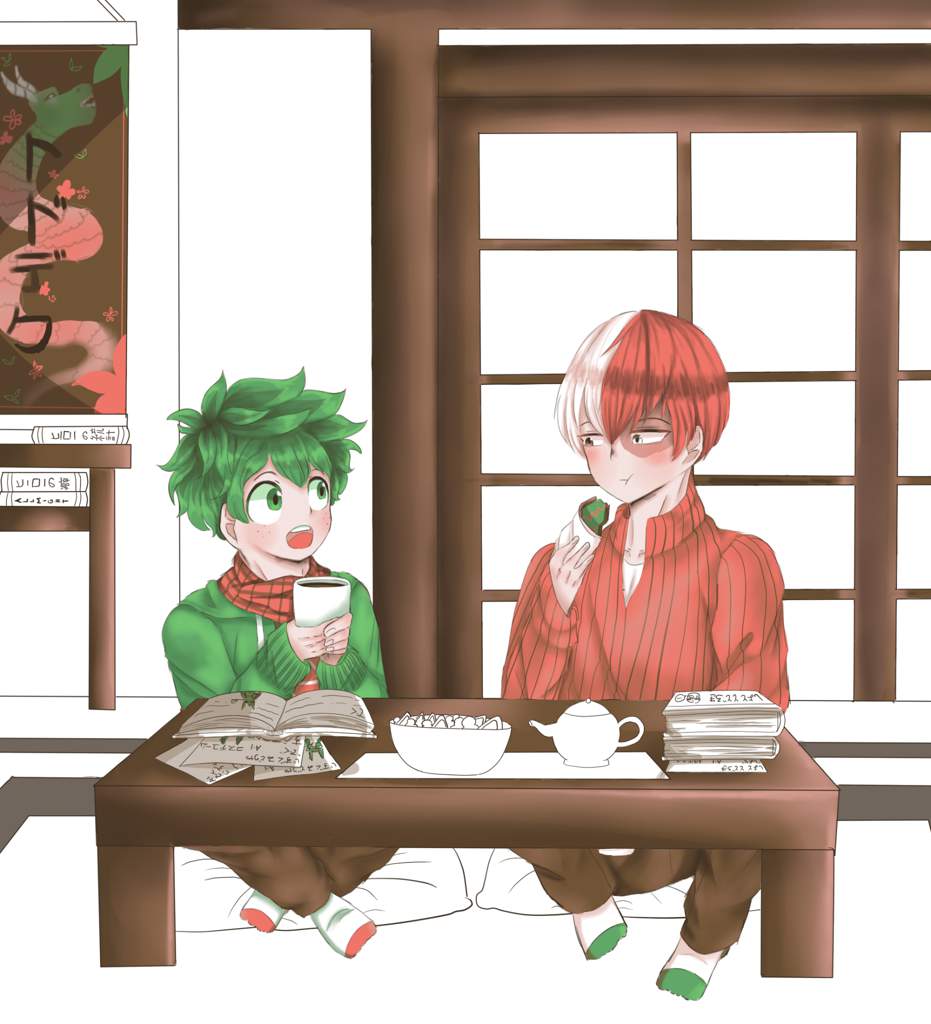 "Study Session"(Color Palette Challenge) | My Hero Academia Amino