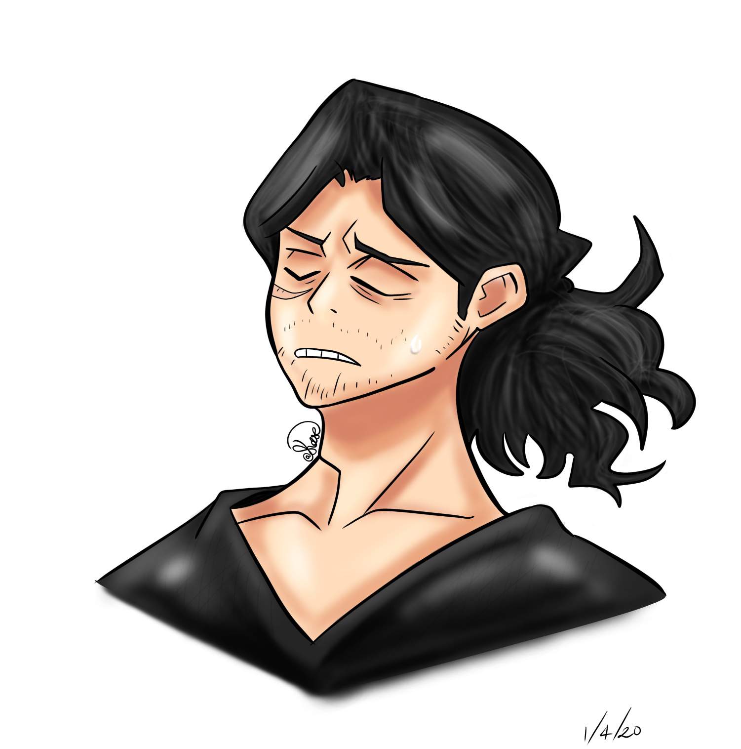 Aizawa- But his hair is tied up- | BNHA ☆ Amino