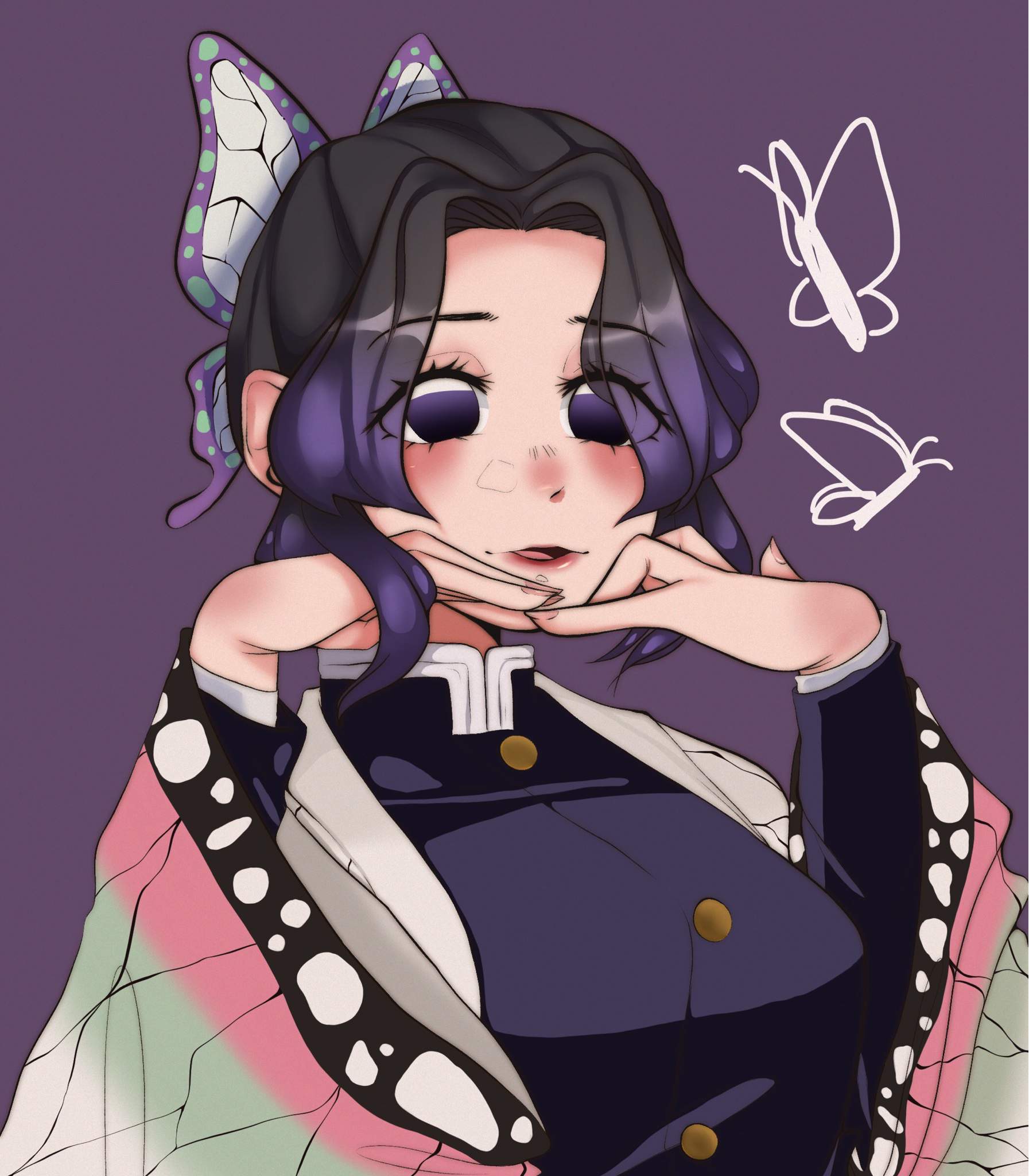 pretty lady :) 🦋 | Demon Slayer: Kimetsu No Yaiba Amino