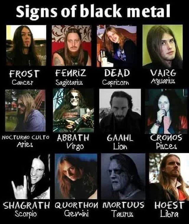 Signs of Black Metal ⛧ | Metal Amino