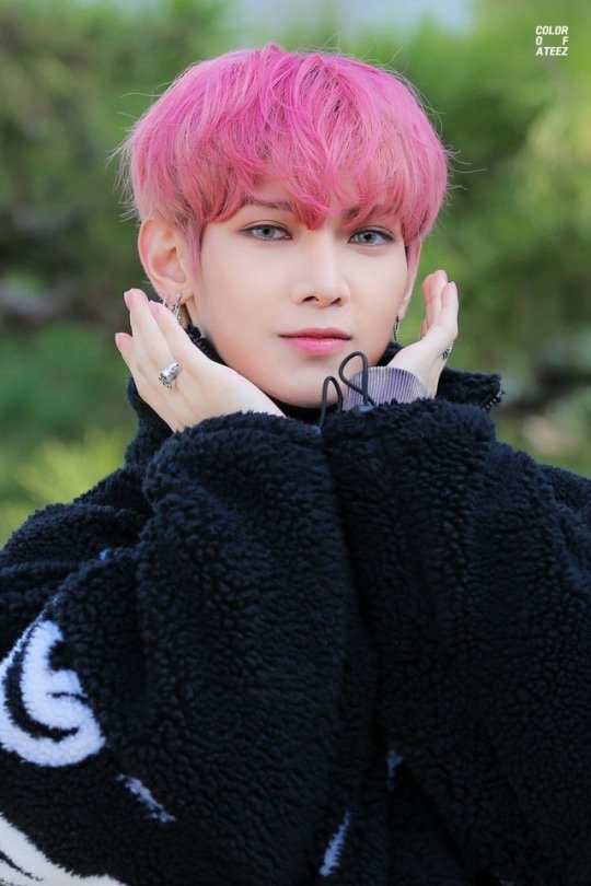 ateez ソンファ fever 赤髪 セット みぃ🍮🍋 on X: 