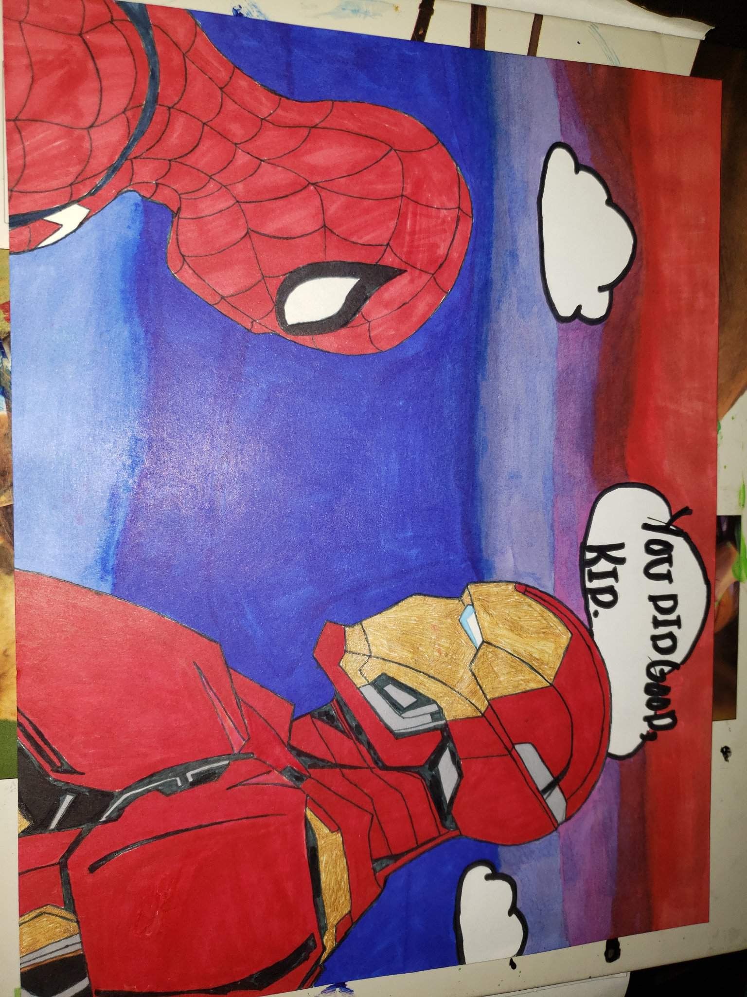 You did good, Kid. | Marvel Amino