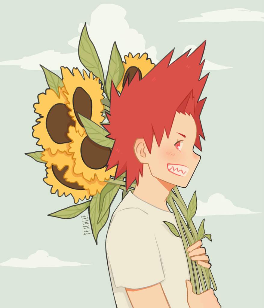 Kirishima fanart 🌻🌿 | My Hero Academia Amino