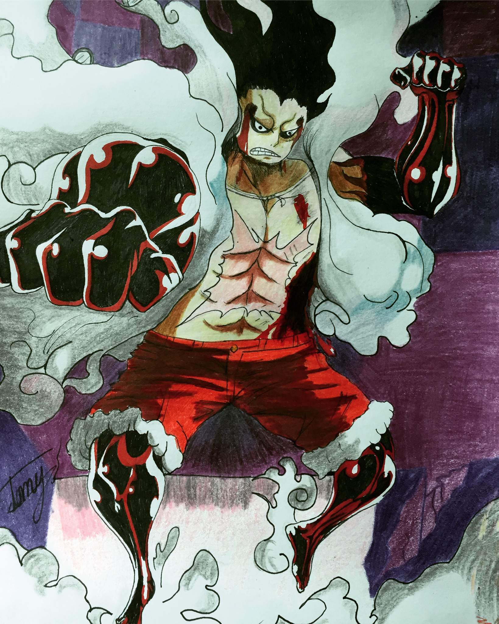 Luffy Snak Man | DibujArte Amino