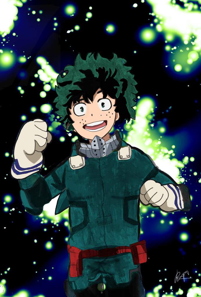 Deku fanart! BNHA (final ver) | Anime Amino