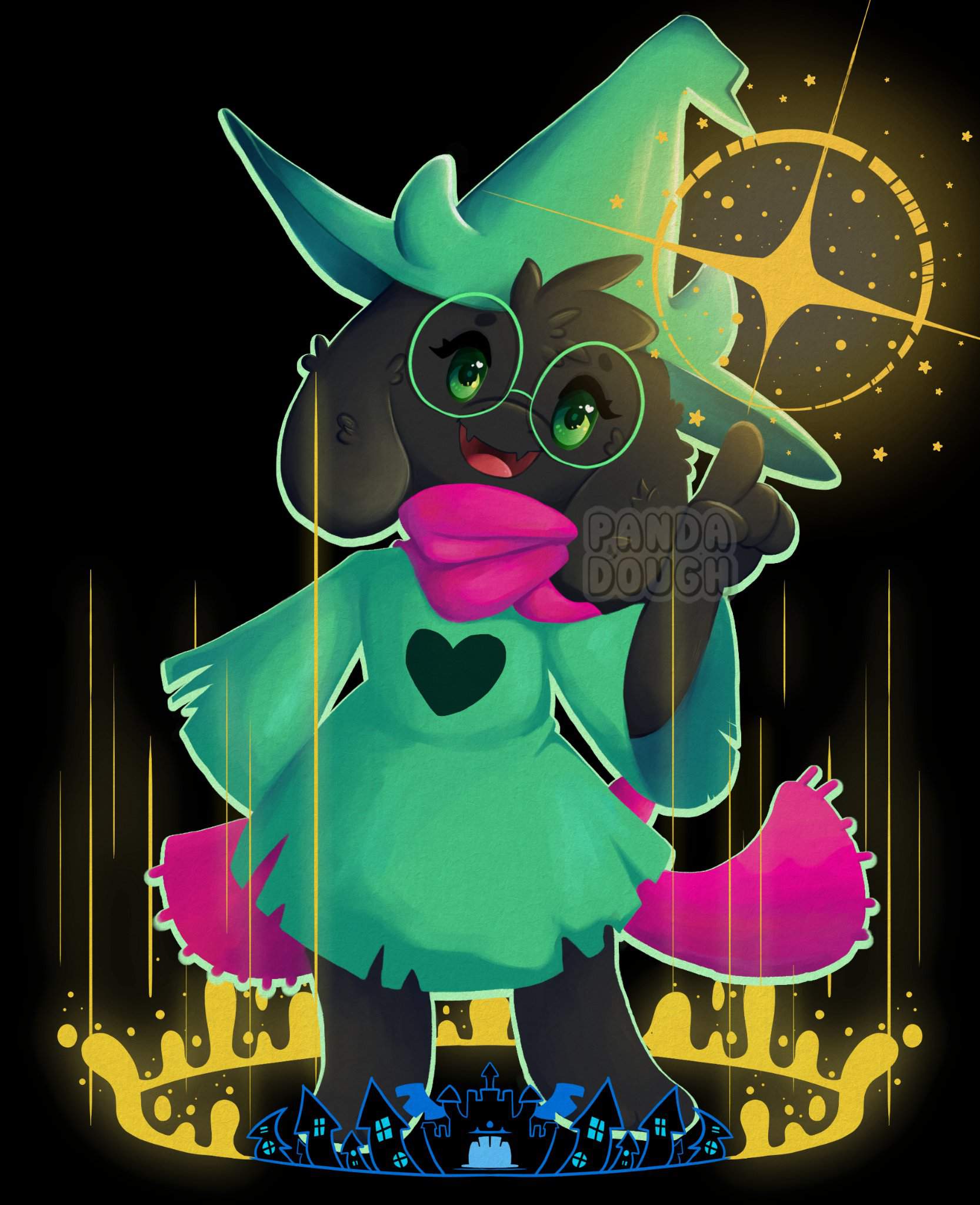 Ralsei Digital Painting | Kawaii Amino Amino