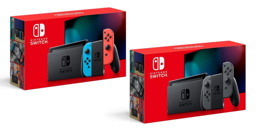 what all comes in a nintendo switch box