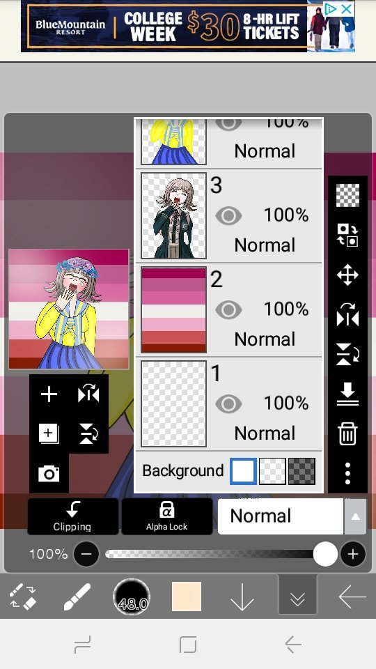 Chiaki Sprite edit (nerd chiaki) | Danganronpa Amino