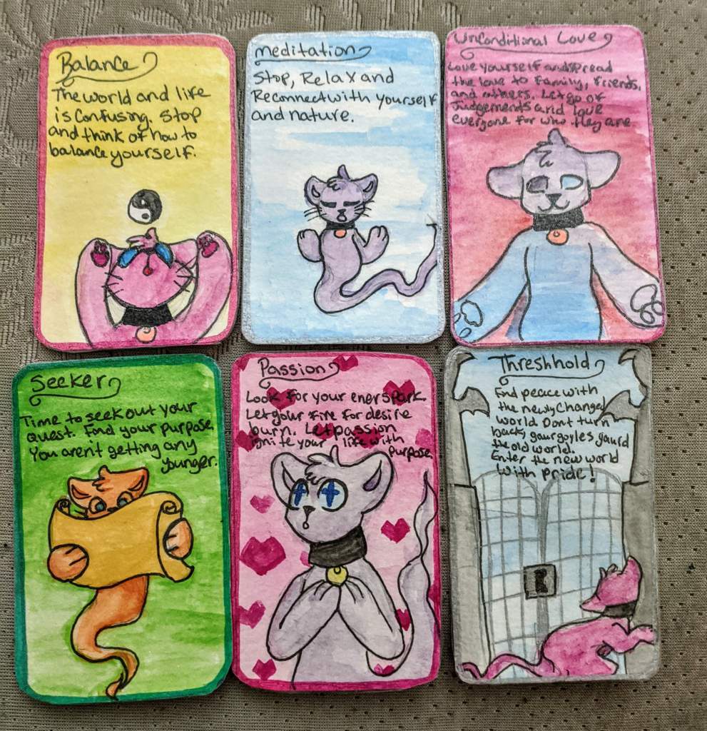 Ghost Kittens ~homemade Oracle Card Deck 🐲 Hatchling Clan 🐉 Amino 2595