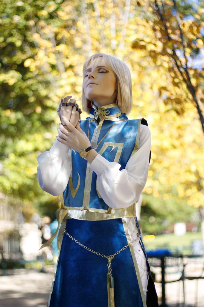 Kurapika cosplay at AWA Hunter x Hunter Amino Kurapika cosplay at AWA Hunter x Hunter Amino