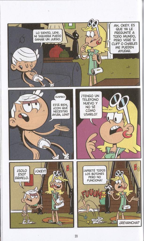 Comic Oficial En Español Parte 1 De 6 The Loud House Español Amino