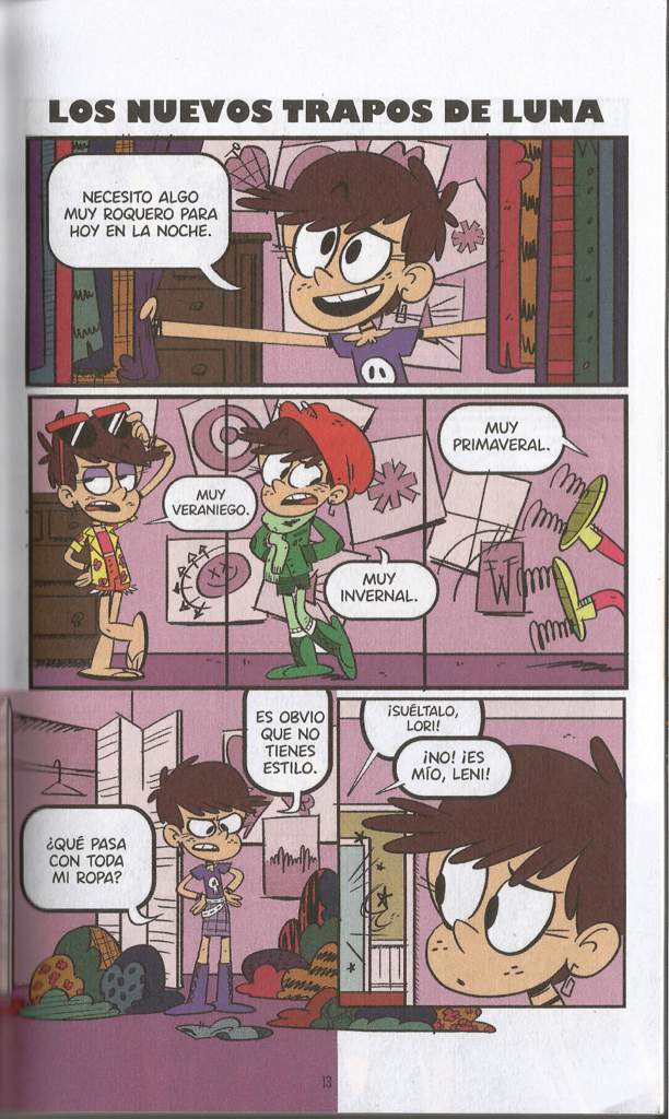 Comic Oficial En Espa Ol Parte De The Loud House Espa Ol Amino