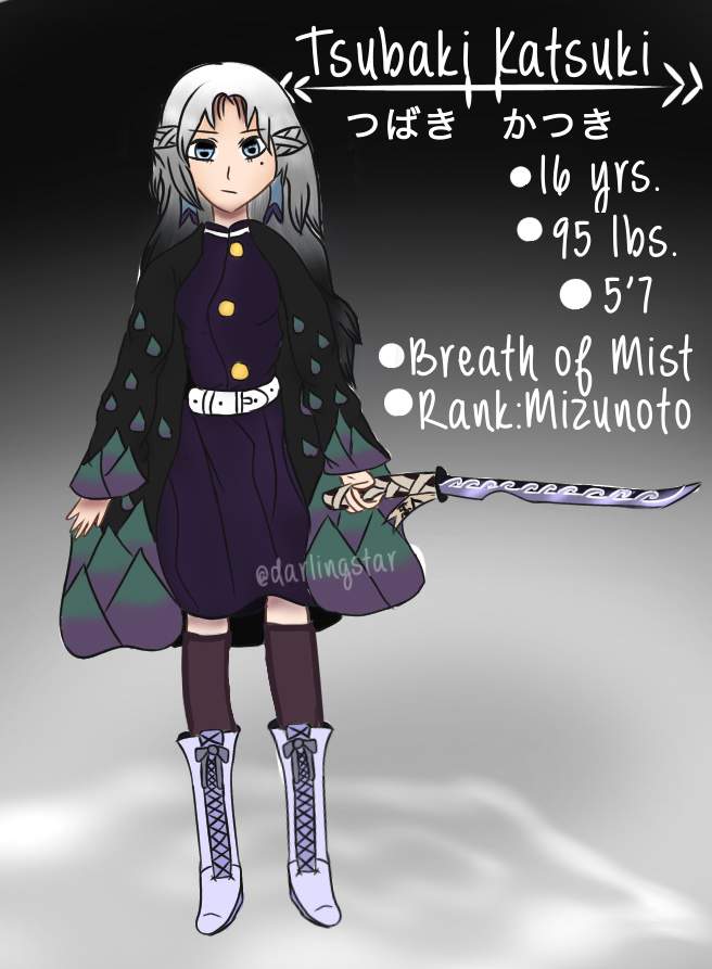 [KNY OC]Tsubaki Katsuki[First Post] | Demon Slayer: Kimetsu No Yaiba Amino