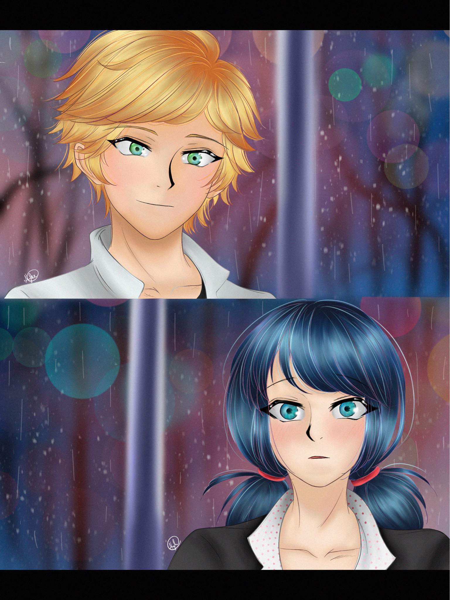 Umbrella Scene Redraw | Miraculous Amino