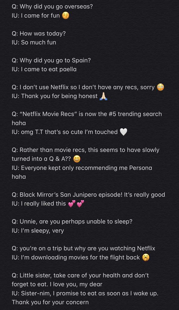 any movie recommendations