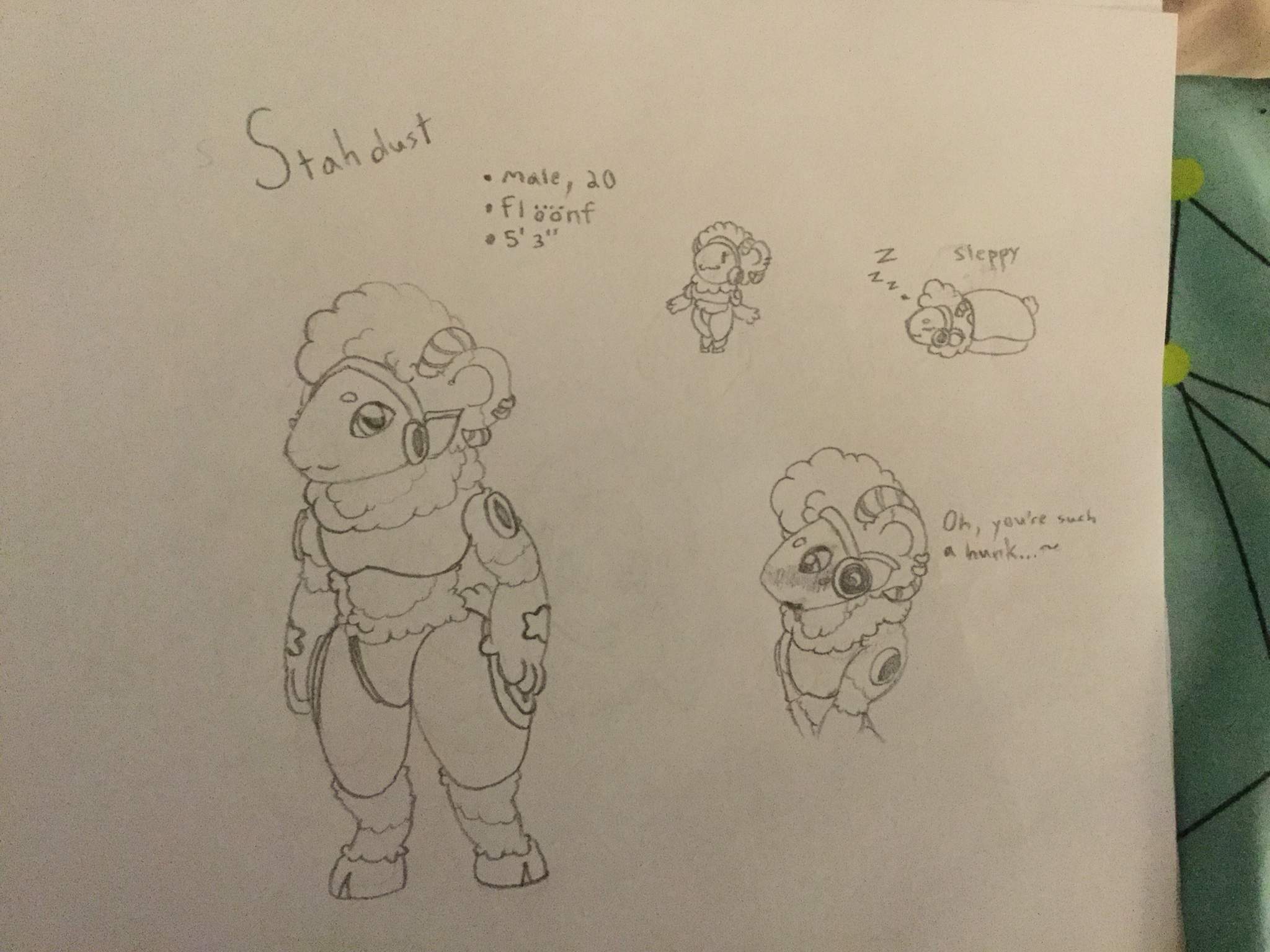 Stahdust, the sheep bab | Primagen/Protogen Amino Amino