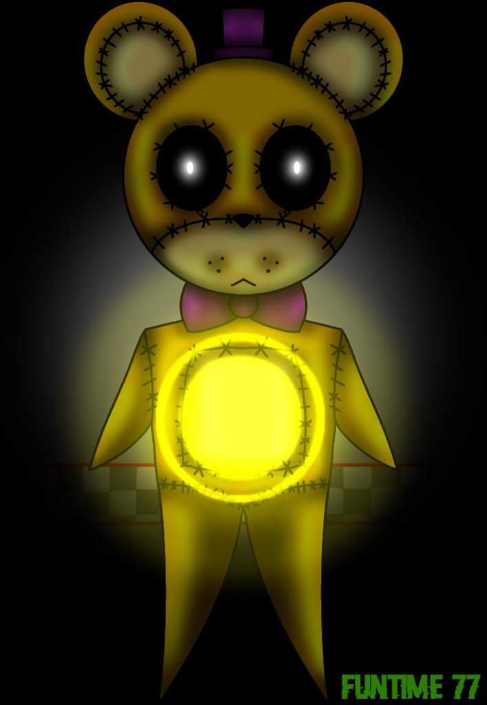 golden freddy plush fnaf 4