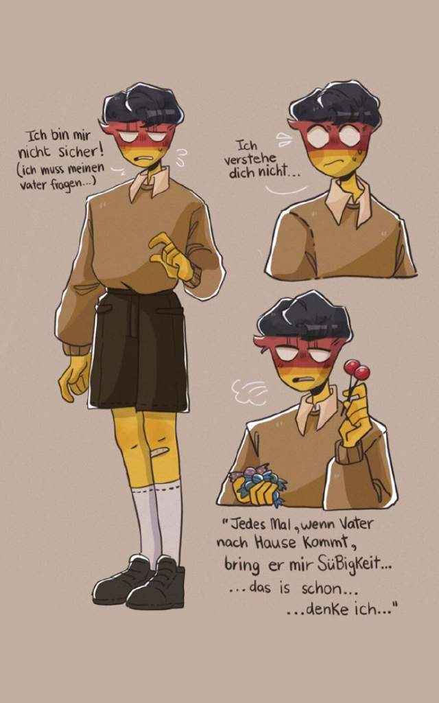 Картинки германии countryhumans