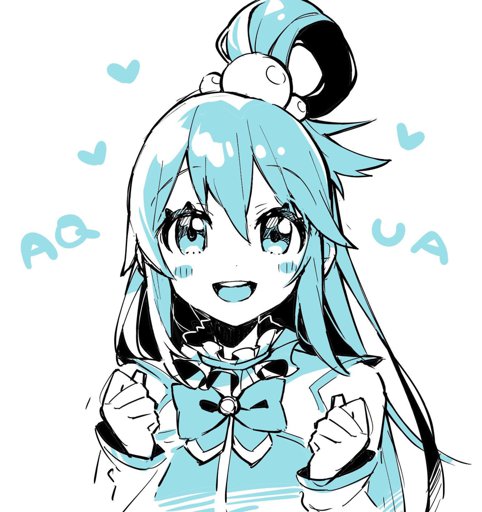 Aqua es el personaje más popular de Konosuba