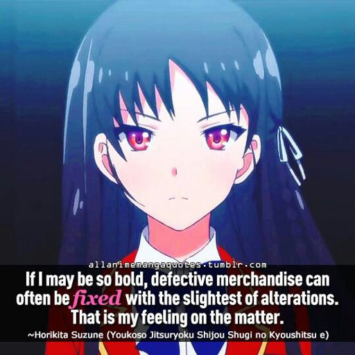 Classroom of the Elite Quotes | Wiki | Anime Amino