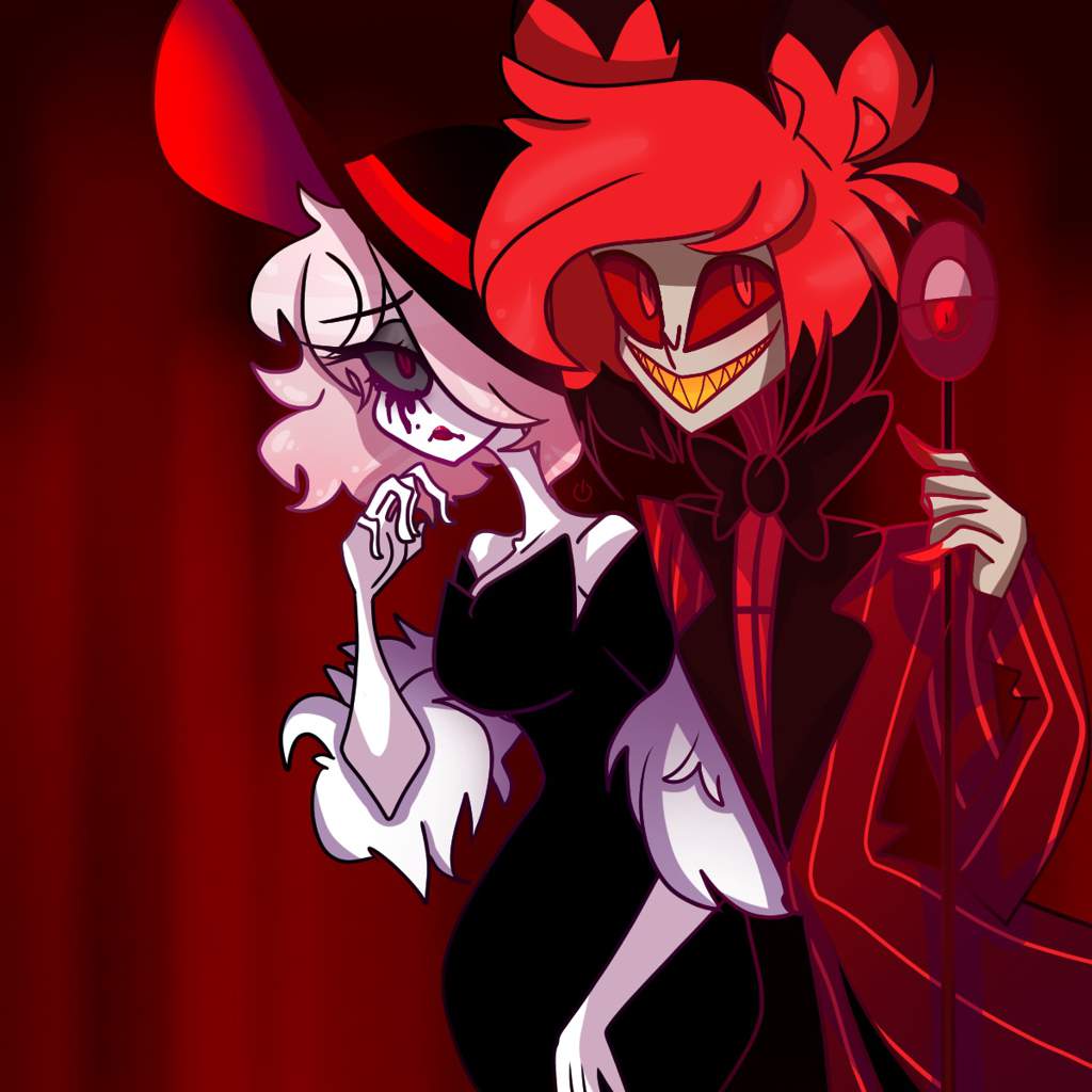 s OC Angie and Alastor! 