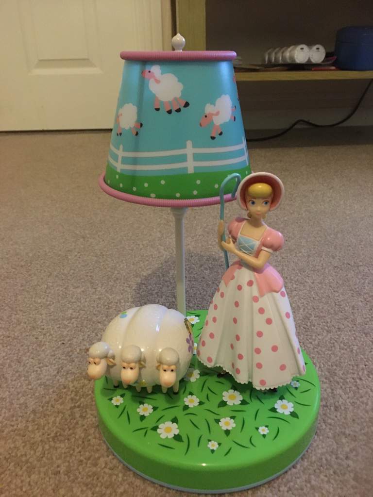 Today i brought this cool toy story bo peep lamp I love this so much ...