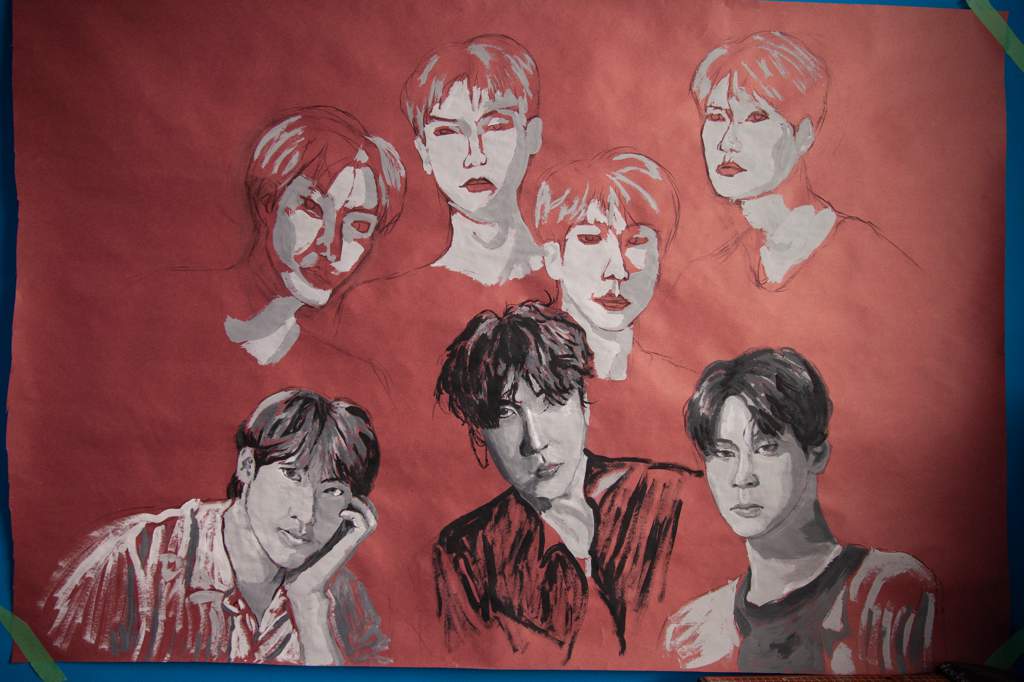 Painting a Giant Mural of BTS | ARMY's Amino