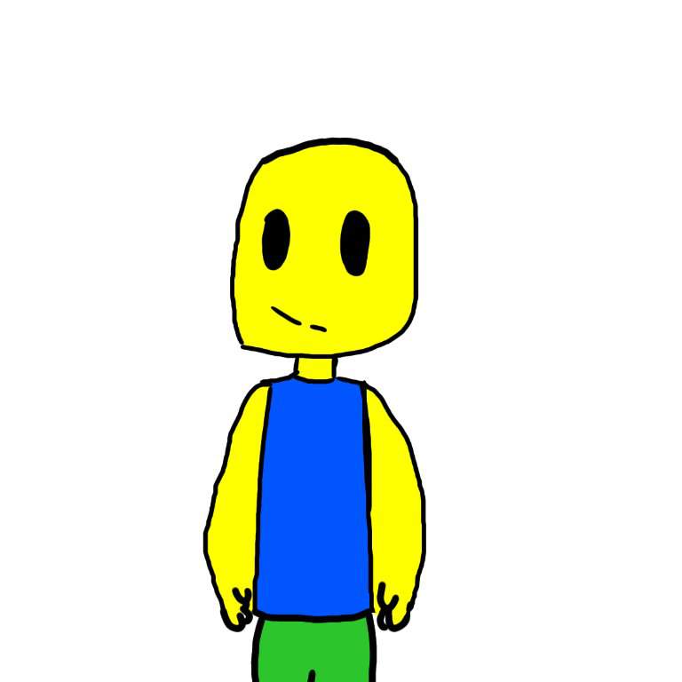 Desenho para todos que tem avatar de noob | ROBLOX Brasil Official Amino