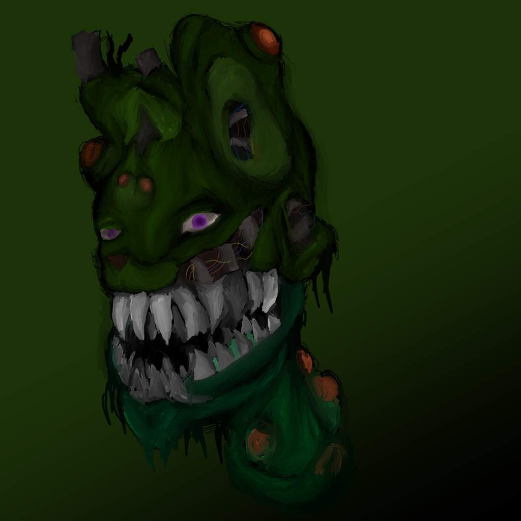 Twisted/Monster Springtrap Redraw.