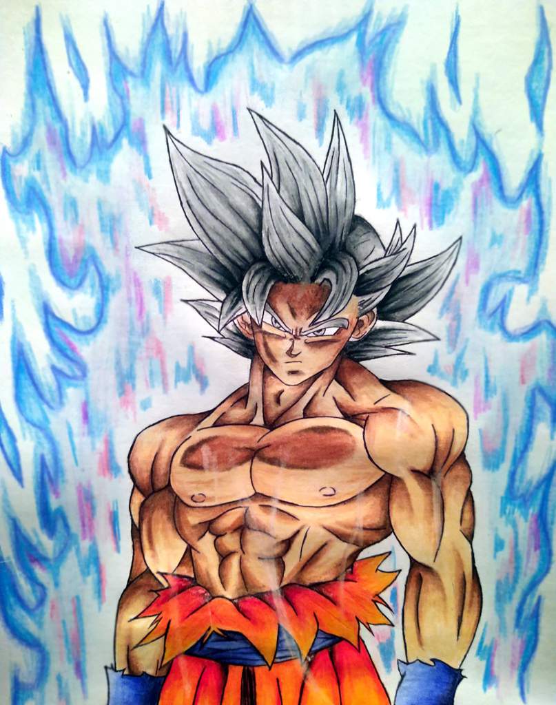Dibujo Goku Ultra Instinto•||||||| | DRAGON BALL ESPAÑOL Amino