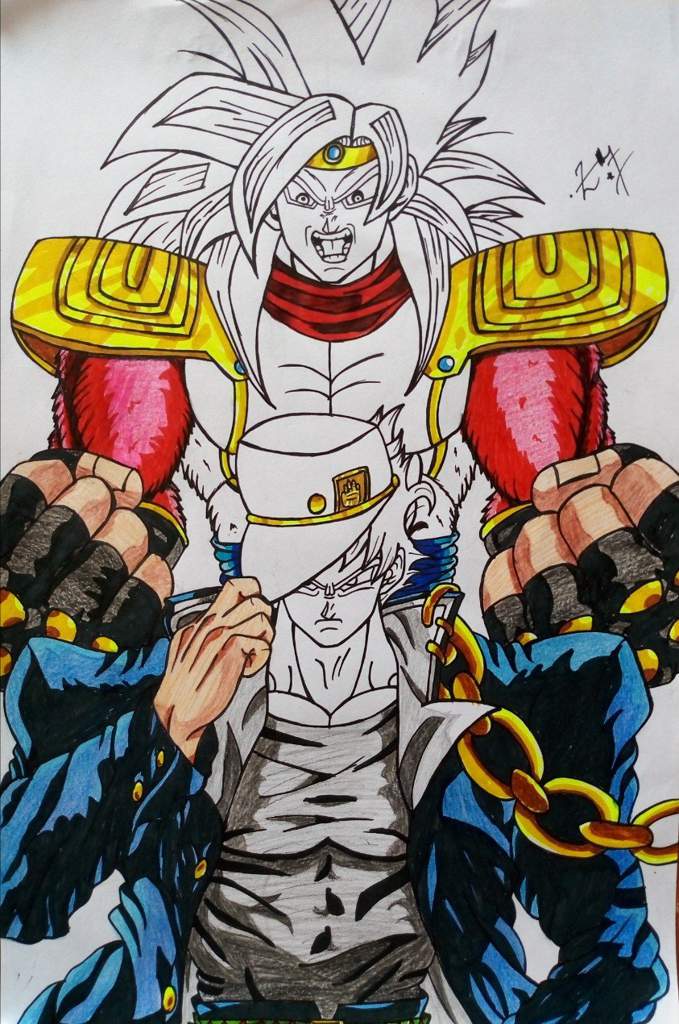 Drawing Goku as Jotaro Kujo •DBZXJOJO Crossover• | Anime Amino