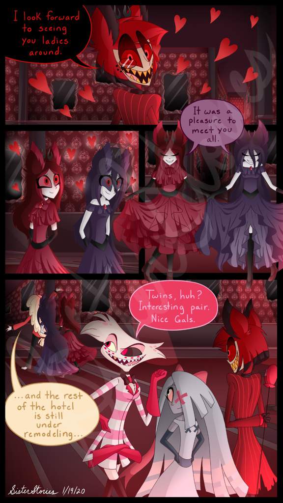 OC Comic-Arrival Pt 11 & 12(HHOCs) | Hazbin Hotel (official) Amino