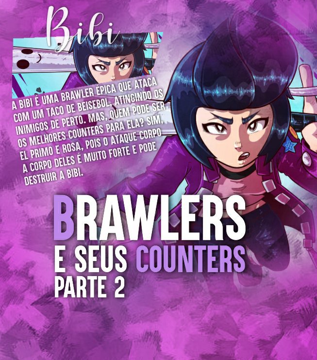 Brawlers E Seus Counters Parte 2 Brawl Stars Amino Oficial Amino - como counterar shelly brawl stars