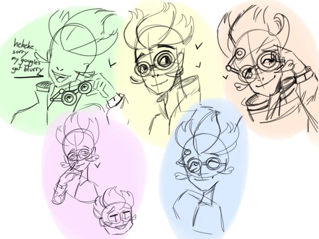 Some pb doodles I made to tease riz | Plants vs Zombies Heroes Amino