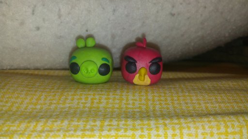 angry birds en plastilina