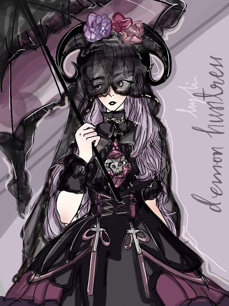 demon huntress complete | Love Nikki Dress Up Queen Amino