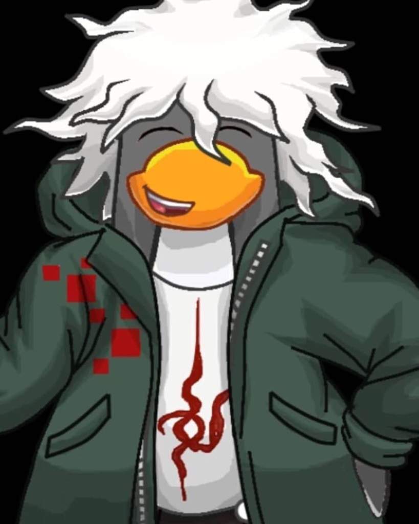 If Komaeda was in club penguin | Danganronpa Amino