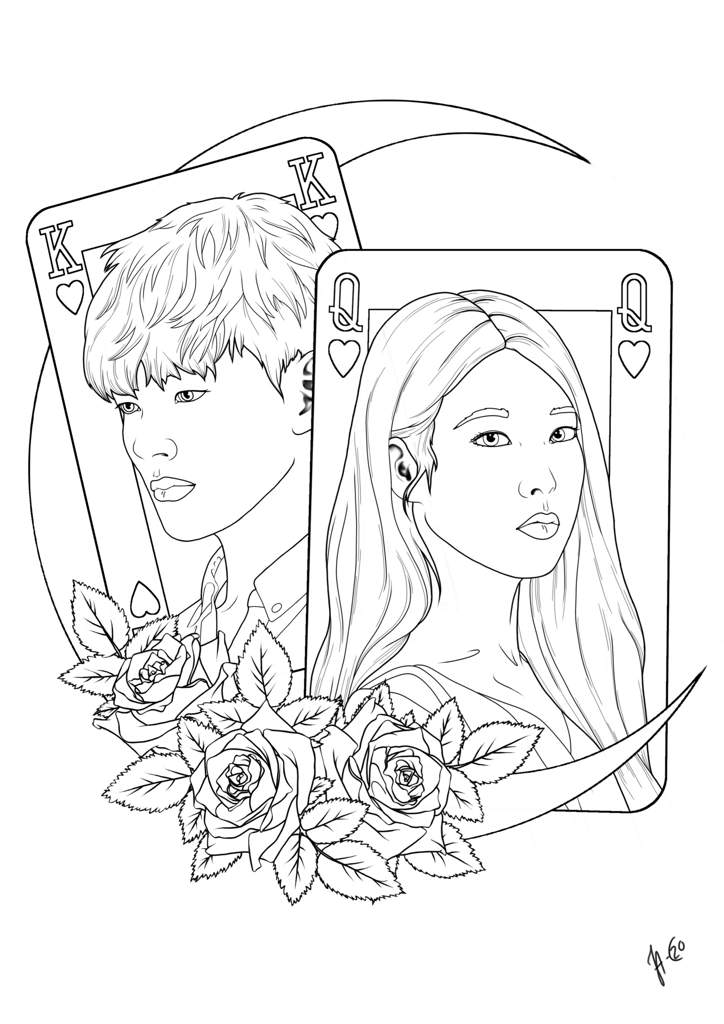 Your K-Drama Coloringbook Seventh Lineup | K-Drama Amino