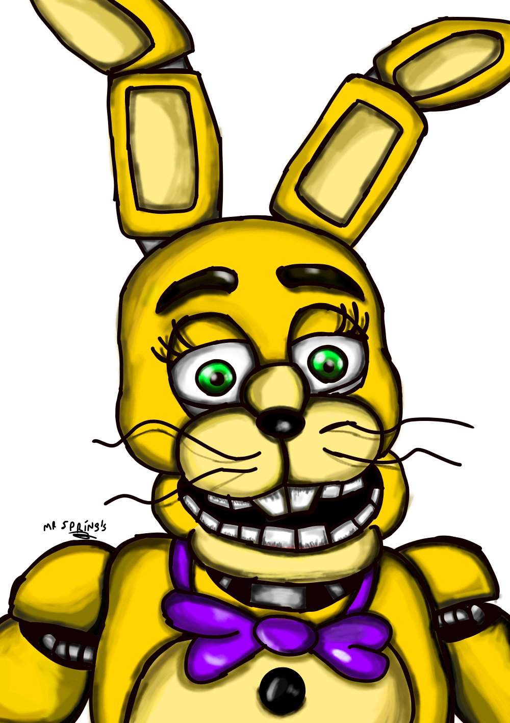 Prototipo springbonnie * hecho en medibang paint * por mi | FNaF Amino ...