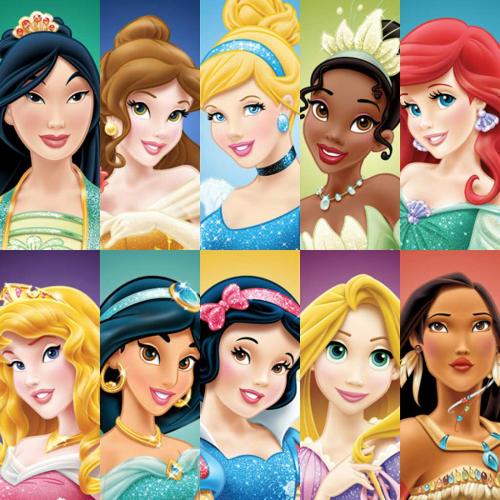 Princesas Disney.